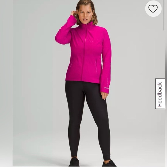 Lululemon Fast and Free
Windbreaker 
Ripened Raspberry $198 Size 8 Like New - Picture 2 of 7